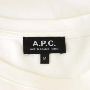 A.P.C. JERSEY BASIQUE O BLANC Tシャツ カットソー 半袖 M 白 ホワイト