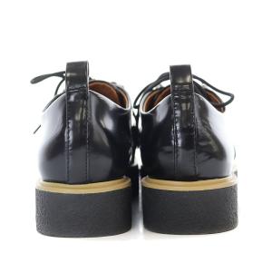HYSTERIC GLAMOUR ローファー シューズ クレープソール パテント レザー スクエアトゥ 36 26cm 黒 ブラック