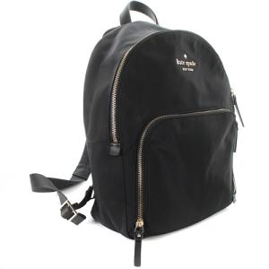 kate spade new york リュックサック ナイロン ロゴ 黒 ブラック