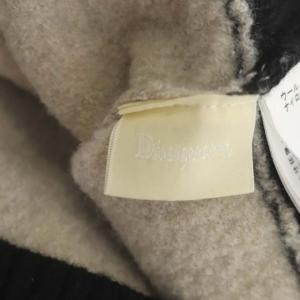 Diagram GRACE CONTINENTAL 20AW 圧縮ルーズニット セーター 長袖 クロップド ウール 36 ベージュ 黒 ブラック