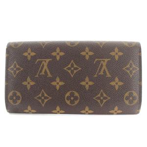 LOUIS VUITTON モノグラム ポルトトレゾール インターナショナル 長財布 茶色 ブラウン M61215