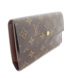 LOUIS VUITTON モノグラム ポルトトレゾール インターナショナル 長財布 茶色 ブラウン M61215