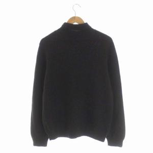 A.P.C. キャメル ニット セーター タートルネック 長袖 L ダークブラウン