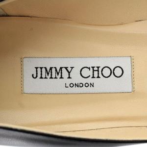 JIMMY CHOO パンプス ポインテッドトゥ レザー 40.5 27.5cm 黒 ブラック