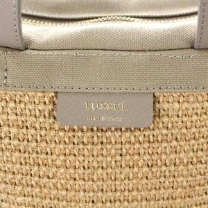 russet 23SS ジュートコンビ トートバッグ ショルダーバッグ 2way キャンバス グレー ベージュ CE-1071