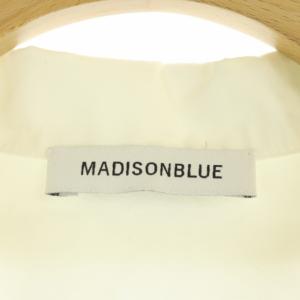 MADISONBLUE 21AW ウォッシュド レースブラウス プルオーバー 長袖 XS ホワイト