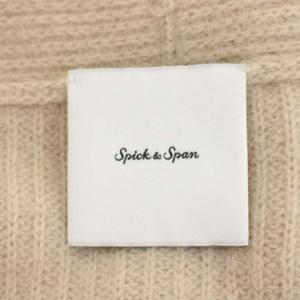 Spick&Span FURMIX アゼカーディガン ニット 長袖 Vネック ウール F ベージュ
