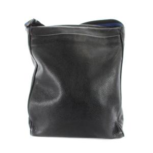 FURLA ウオモ ショルダーバッグ レザー 黒 ブラック