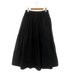EVERYDAY I LIKE 22AW Dramatic Gather スカート ロング フレア ギャザー 黒