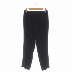 Theory 20SS classic crepe treeca pull on j イージーパンツ テーパード 0 黒 ブラック