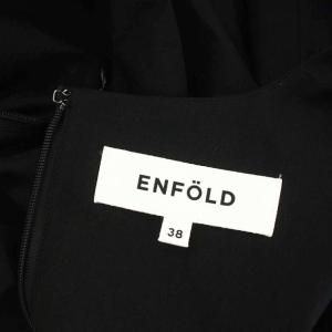 ENFOLD 23SS BOX SQUARE-HEM DRESS ドレス ワンピース ボックス スクエアへム