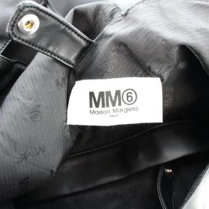 MM6 Maison Margiela ジャパニーズ トライアングル ビッグ トートバッグ 黒 ブラック