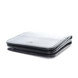 A.P.C. 二つ折り財布 レザー 黒 ブラック
