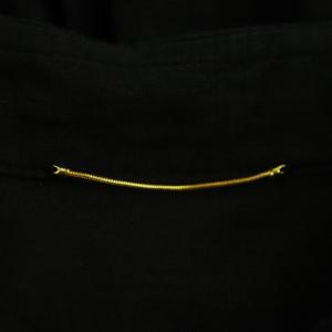 Deuxieme Classe 20SS Linen ワンピース シャツワンピース ロング 長袖 黒 ブラック