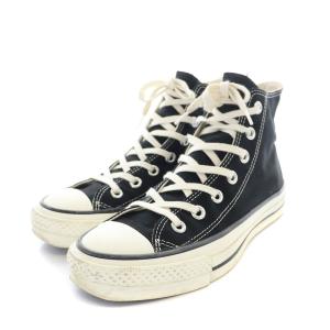 CONVERSE CANVAS ALL STAR J HI ハイカットスニーカー 5 24cm 黒 ブラック