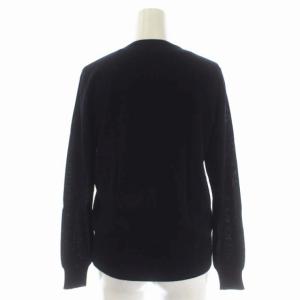 LANVIN コレクション COLLECTION アンサンブル 2点セット パール ビジュー ニット カットソー 半袖 カーディガン 長袖