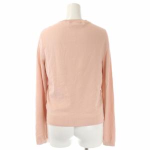 EPOCA レースコンビニット アンサンブル カーディガン 長袖 ノースリーブ 切替 40 スモーキーピンク