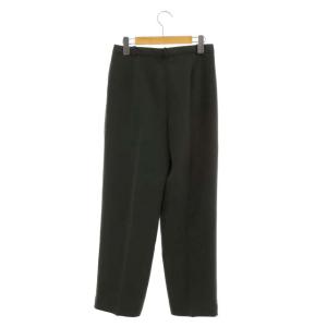 Theory suit trouser タックパンツ ジップフライ 0 ダークカーキ