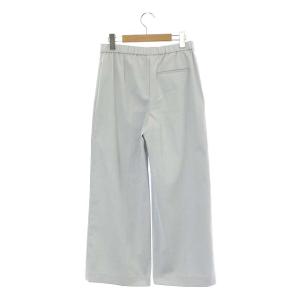 Theory 21SS WIDE PULL ON パンツ ワイド ストレッチ リネン混 S ライトブルー