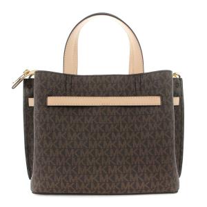 MICHAEL KORS エミリア ハンドバッグ ショルダーバッグ 2way MK柄 茶 ブラウン
