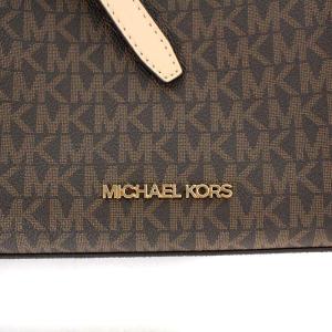 MICHAEL KORS エミリア ハンドバッグ ショルダーバッグ 2way MK柄 茶 ブラウン