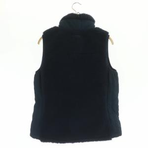 Columbia ボアベスト ジップアップ M 紺 ネイビー