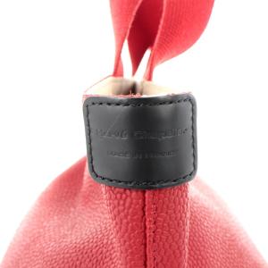 Hervé Chapelier 701GP リュクス 舟型 トートバッグ S レザー レッド