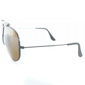 Ray-Ban Outdoorsman サングラス ロゴ 黒 ブラック 茶色 ブラウン