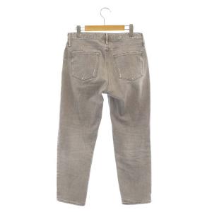 upper hights ×大草直子 THE ROUGE デニムパンツ ジーンズ ジップフライ 24 グレー 13G246