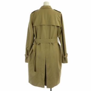 Aquascutum ライナー付き ダブル トレンチコート ロング 10T ベージュ
