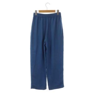 BEAUTY&YOUTH UNITED ARROWS リネンライク ドローストイージーパンツ テーパード M 青 ブルー