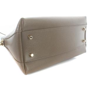 FURLA パイパー S ハンドバッグ ショルダーバッグ 2way レザー 茶色 ブラウン