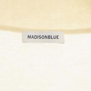 MADISONBLUE ウールカシミヤカーディガン ニット 長袖 Vネック 00 アイボリー