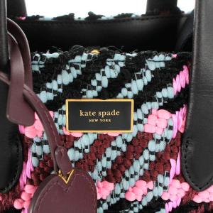 kate spade new york 22年製 マンハッタン ハンドバッグ 2WAY ツイード マルチカラー