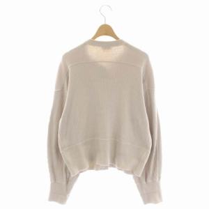 Shinzone ケープリンカーディガン コットン 長袖 F ピンクベージュ