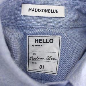 MADISONBLUE IENA取り扱い 23SS MADISON L/S シャツ S ライトブルー