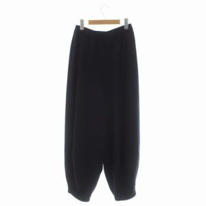 ENFOLD 23SS ELASTIC HAREM PANTS ワイド タック イージー 38 ネイビー