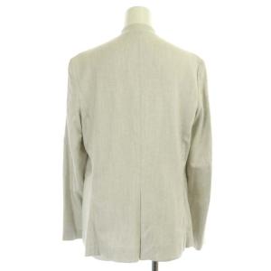 UNITED ARROWS 21SS スーツ セットアップ 上下 ノーカラージャケット タイトスカート ミモレ丈 ロング 40 ライトグレー