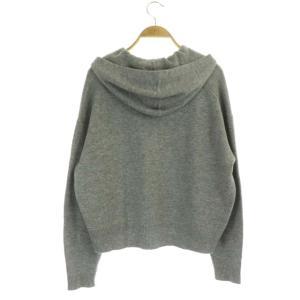 Theory 21AW MERCER WOOLCASH HOODY PO ZIP ニットパーカー 前開き 長袖 ジップアップ ウール カシミヤ混