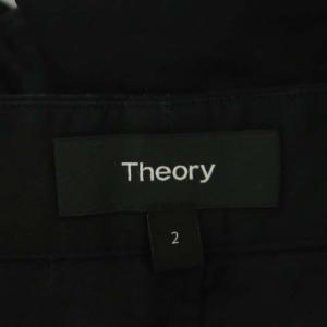 Theory 21SS LADDER EYELET EYELET CULOTTE キュロットパンツ ワイド ジッパーフライ コットン 2