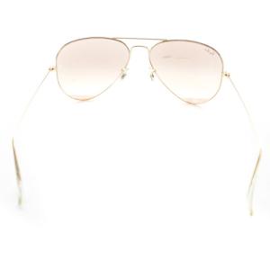 Ray-Ban aviator large metal 001/3e サングラス ロゴ 5614 135 茶色 ブラウン ゴールド色 rb3025