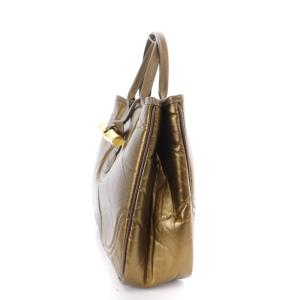 Longchamp トートバッグ ハンドバッグ ロゾ レザー 茶 ブラウン