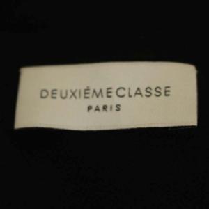 Deuxieme Classe SCARF BLOUSE ボウタイブラウス プルオーバー 長袖 黒 ブラック