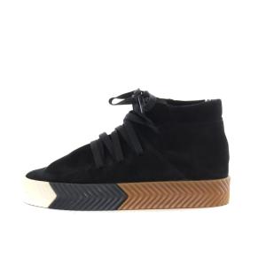 × ALEXANDER WANG アレキサンダーワン スニーカー ハイカット US5 23cm 黒 ブラック AC6850