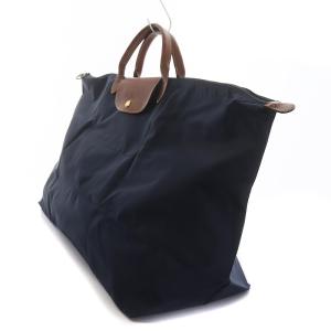 Longchamp LE PLIAGE TRAVEL BAG XL トラベルバッグ トートバッグ 折りたたみ ナイロン ネイビー