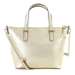 kate spade new york ショルダーバッグ チェーン ハンドバッグ 2way レザー ロゴ ゴールド色