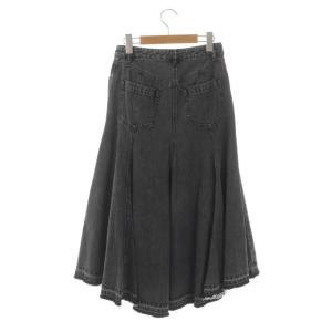 Diagram GRACE CONTINENTAL 22AW デニムマーメイドスカート フレア ロング カットオフ 36 グレー