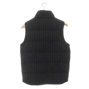 Patagonia AGAIN VESTダウンベスト ストライプ ニット ジップアップ XS チャコール FA12QUILT