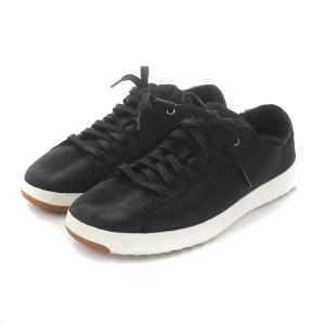 COLE HAAN グランドプロ ディコンストラクティド オックスフォード スニーカー ファー 7 24.0?p 黒 ブラック W13114