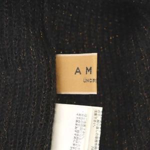 Ameri VINTAGE アメリ AMERI UNDRESSED GLITTER TURTLE KNIT ニット セーター ハイネック 長袖 ラメ糸